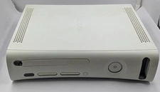 Xbox 360 White Console Cleaned And Tested No HDD Console Only Warranty Sticker 