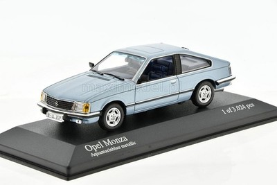 OPEL Monza Blue met. 1980 1/43 MINICHAMPS 400045120