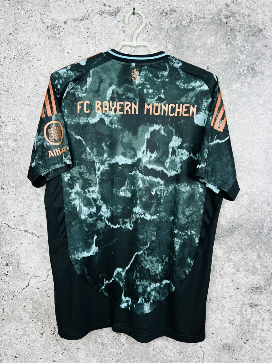 FC Bayern vs Man City 2023 Tシャツ ADIDAS BAYERN MUNICH JERSEY 2024-25 AWAY SOCCER FOOTBALL SHIRT MEN