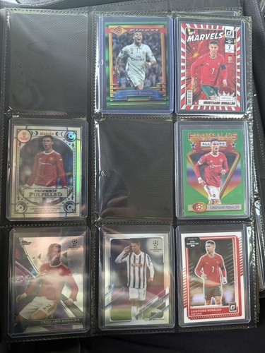 Cristiano Ronaldo Cards Collection Portugal/Manchester United/Real Madrid