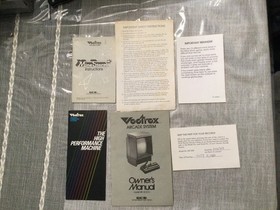 Vectrex Arcade System Console - With  2 Controllers One in Box.￼