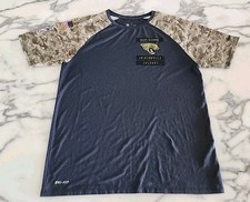Jacksonville Jaguars Shirt Mens Medium Green NFL Nike Dri Fit Salute To Service
