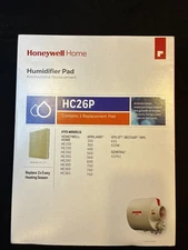 Honeywell HC26P Anti-Microbial Air Humidifier Pad Whole-House Flow-Through New