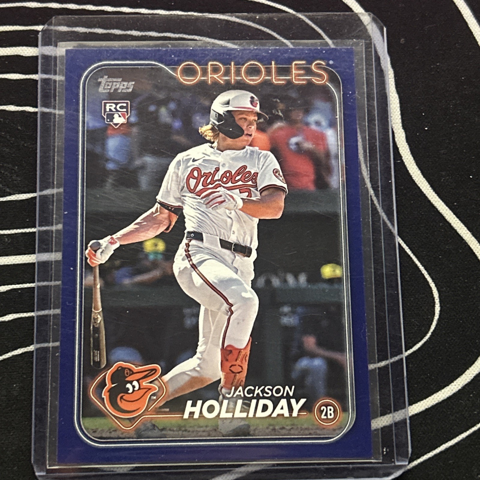 2024 Topps Update Series - Jackson Holliday #US50 Royal Blue (RC)