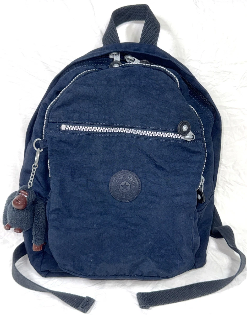 Kipling Blue Crinkled Private Transport Sling Bag Backpack ~ Outdoor Travel Kipling Backpack Blue Bags & Handbags for Women for sale | eBay main image 3
