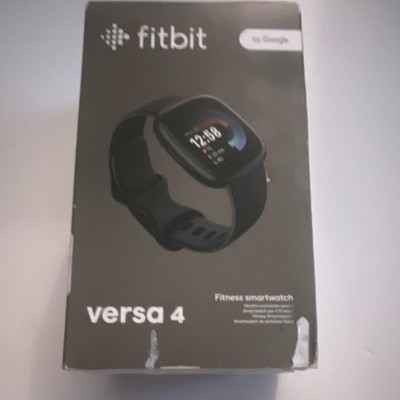 Fitbit Versa 4 40mm Black Smartwatch GPS SpO2 HR Sleep Fast Charge 4GB
