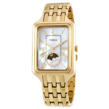 Fossil Raquel Quartz White MOP Dial Ladies Watch ES5398