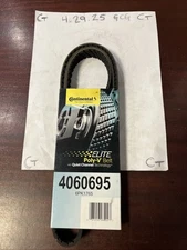 NEW Serpentine Poly-V The Belt Quiet Gatorback CONTINENTAL ELITE 4060695