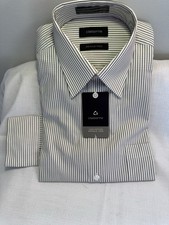 Claiborne, 100 Cotton, Wrinkle Free Shirt, Cucumber, Size Lg, 161/2, 34/35
