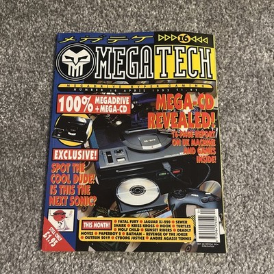 Megatech (Sega) Magazine - April 1993 - Issue 16 - Mega CD