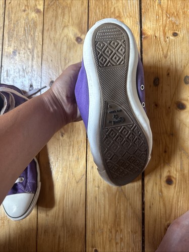 Converse All Stars Größe 9 Lila Getragen - Bild 10 von 15
