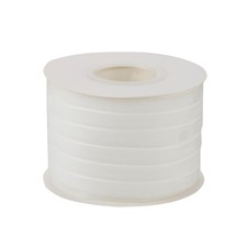 White Velvet Ribbon 3/8 Inch x 25 Yards Single Face Gift Wrapping Hair Bows