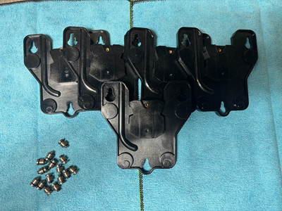LOT OF   5  ingenico Lane 7000 STAND SUPPORT Lane7000 lane 8000 with screws