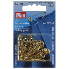 Igły ochronne PRYM złote mieszane