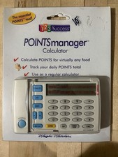 Weight Watchers 123 Success POINTSmanager Calculator NIB, Food Point Calculator