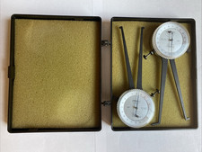 Vintage 2pc Set Of Fowler Caliper Gage No. 52-553-001/52-553-003 Made In Japan