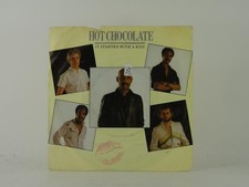 HOT CHOCOLATE IT STARTED WITH A KISS (1) (5) 2 Track 7" Single including Picture
