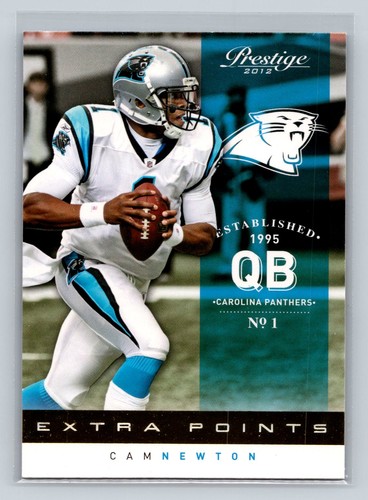 Cam Newton #25 2012 Panini Prestige card