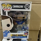 Funko Pop Football NFL Chargers PHILIP RIVERS #12 READ