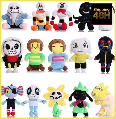 Undertale Plush Chara Frisk Sans Papyrus Temmie Asriel Toriel Xmas Toys for Kids
