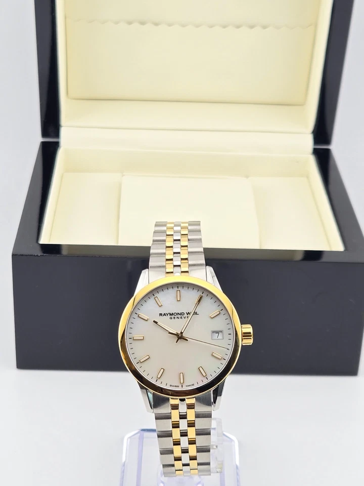 Reloj para mujer Raymond Weil Freelancer 5634-STP-97021 esfera mop restaurado Foto 2 de 4