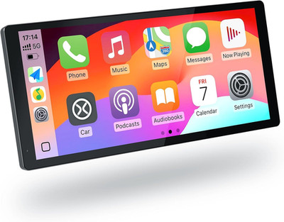 Wireless Carplay Screen for Car,10.3'' Portable Carplay & Android Auto Screen,Wi