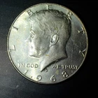 1968 (D) Kennedy Half Dollar 50¢ - 40% Silver - AU/BU.     (#4)