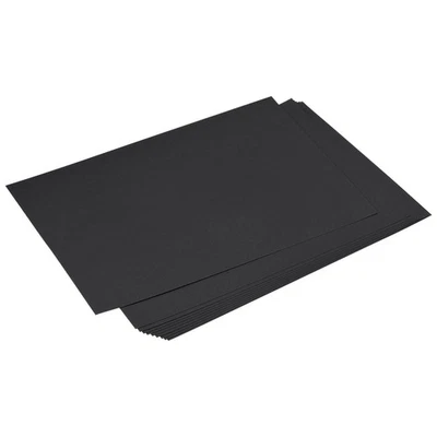Papier Cartonné 74 Lb/200 Gsm pour Noël Nouvel An Cartes Cadeaux Noir Kit10 - Photo 1/4