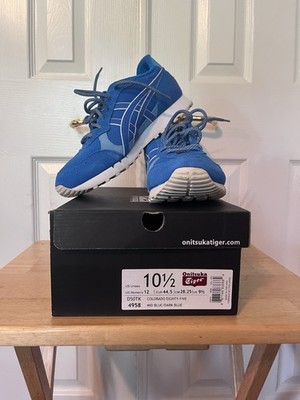 ASICS Onitsuka Tiger Colorado Eighty-five 85 Blue Mens Sneakers Size 7 Shoes Onitsuka Tiger COLORADO EIGHTY-FIVE NM 200 Yellow Royal Blue  main image 4