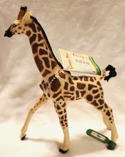 Vintage 1992 Safari Ltd Vanishing Wild 7" Reticulated Giraffe Animal Figure Tags