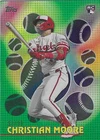 2026 Topps Series 2 Christian Moore Green Foil (RAW)