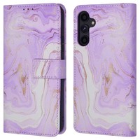 imoshion Design KlapphüLle Samsung Galaxy A34 (5G) - Purple Marble