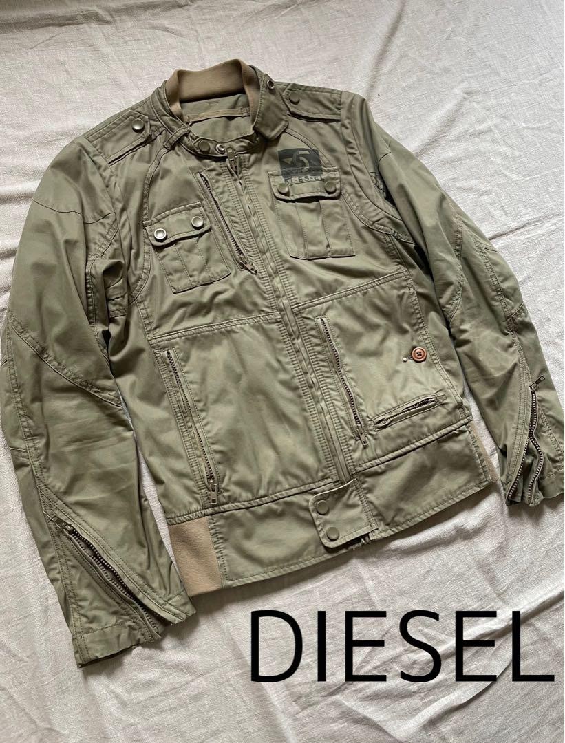 ジャケット・アウター 00s archive DIESEL gimmick military Y2K Diesel Archive Gimmick Multi Pocket Jacket Military | eBay