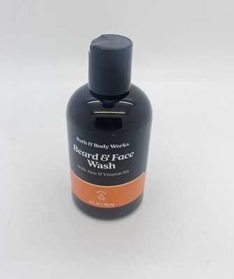 Bath & Body Works Beard & Face Wash W/Aloe & Vitamin B5, New