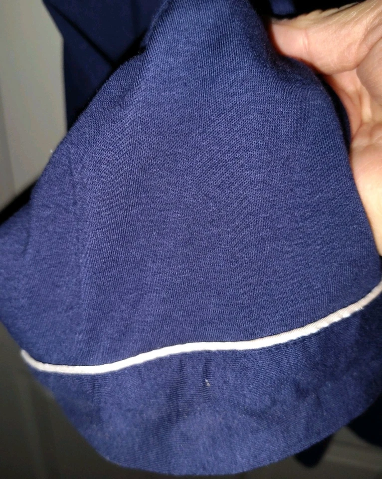 Unbranded So Soft Pajama Set X-Large Blue In Softstretch Bamboo Blend 2 Pc Pants - Image 3 of 4