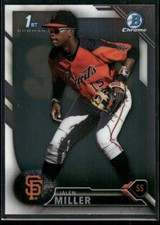 #BCP206 Jalen Miller 2016 Bowman Chrome Prospects