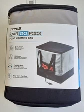 Type S Car Go Pods USB Travel Portable Foldable Food Warming Bag Doordash