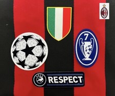 AC Milan Champions League 2011/12 + Set 7 Patch BOH Distintivo Calcio Italia