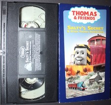 Thomas & Friends: SALTY'S SECRET & OTHER..(vhs) Alec Baldwin. VG. Rare. Trains