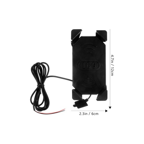USB Phone Charging Stand Man Cell Mount for Motorcycle Motorbike Holder - 第 3/12 張圖片