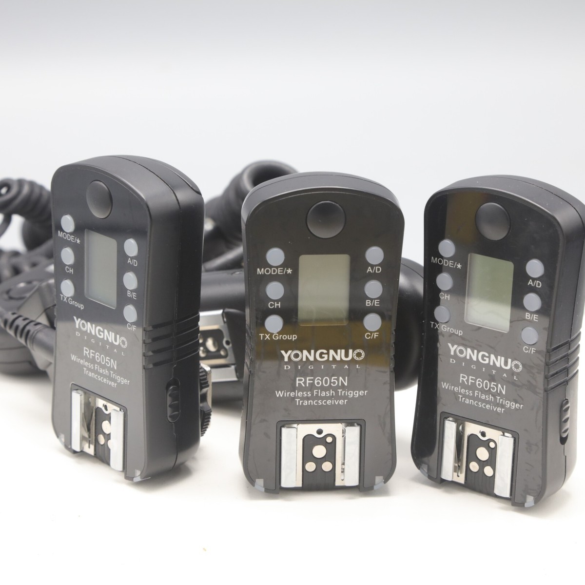 YONGNUO wireless Flash Trigger Transceiver RF605N NIKON LOT Parts