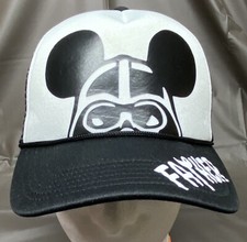 Disney Mickey Mouse Darth Vader Trucker Hat Cap