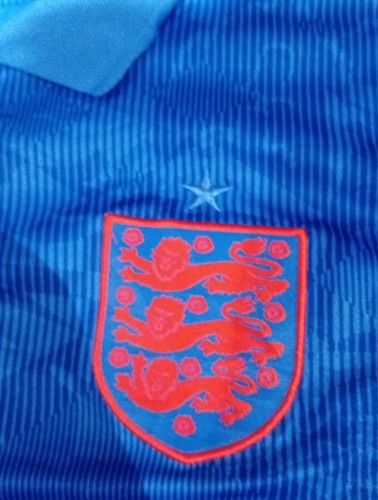 Men's Small 38 Chest. Nike England Blue Away Football Shirt - Picture 3 of 8