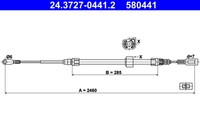 Handbremsseil DB P. Sprinter 95-