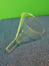 Vintage Pyrex Glass Funnel 60 Degree 60° Powder Funnel 100mm X 120mm OAH