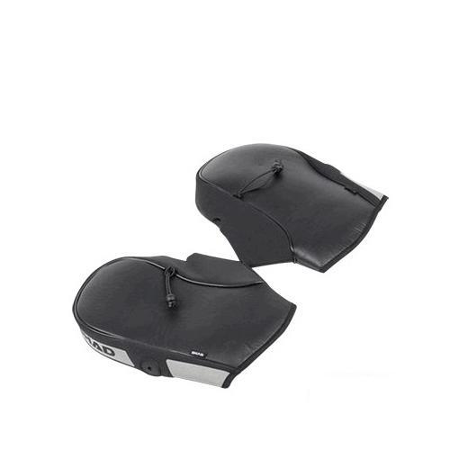 Manchons scooter SHAD universels noirs avec stabilisateur amovible