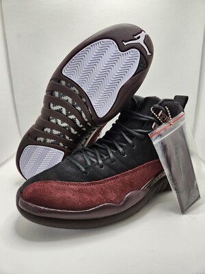 Sz M 9.5/W 11- Jordan 12 Retro x A Ma Maniere Black | eBay