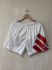 ADIDAS VINTAGE SHORTS EQUIPMENT sz L MEN WHITE