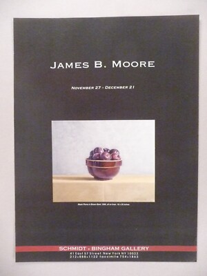 James B. Moore MAGAZINE AD - 1996