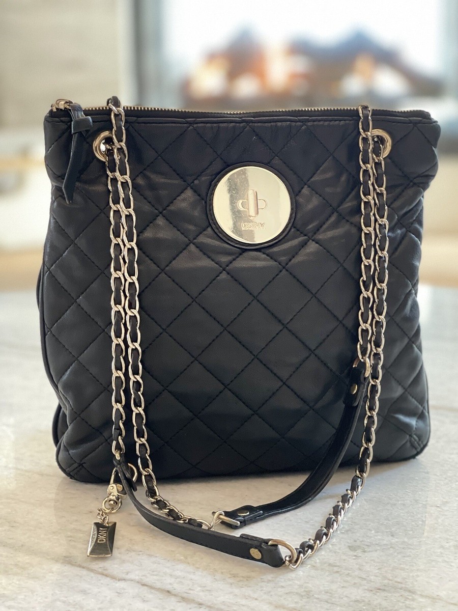 DKNY キルティンクショルタハック R31EBW92 BLACKGOLD s-l1200.jpg